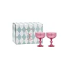 Set de 2 verres Cocktail - Rose