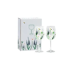 Set de 2 verres à vin - Springtime toast