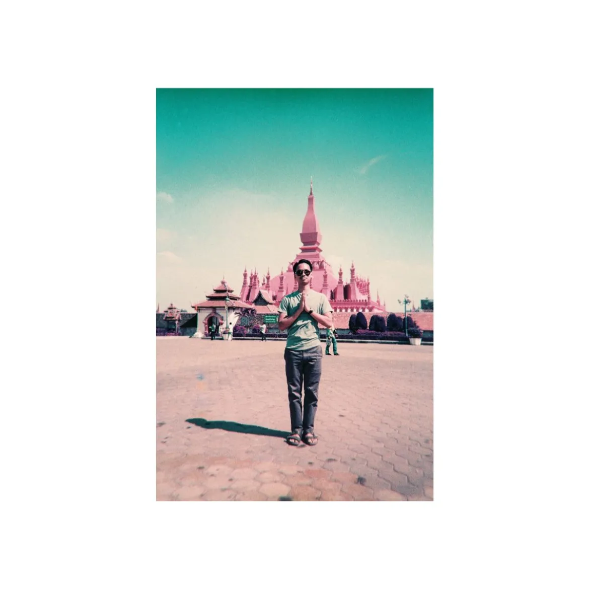 Simple Use Camera LomoChrome Purple