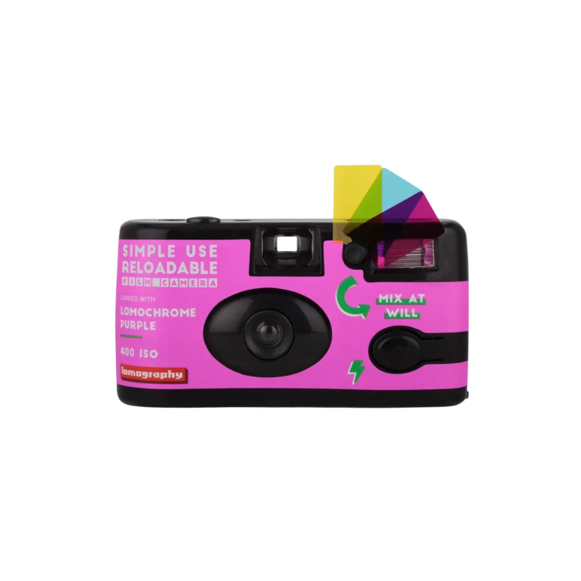 Simple Use Camera LomoChrome Purple