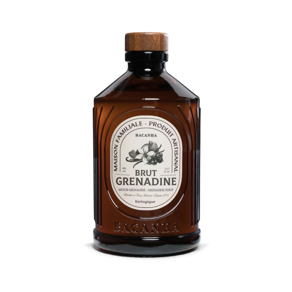 Sirop Brut de Grenadine Bio - 400ml