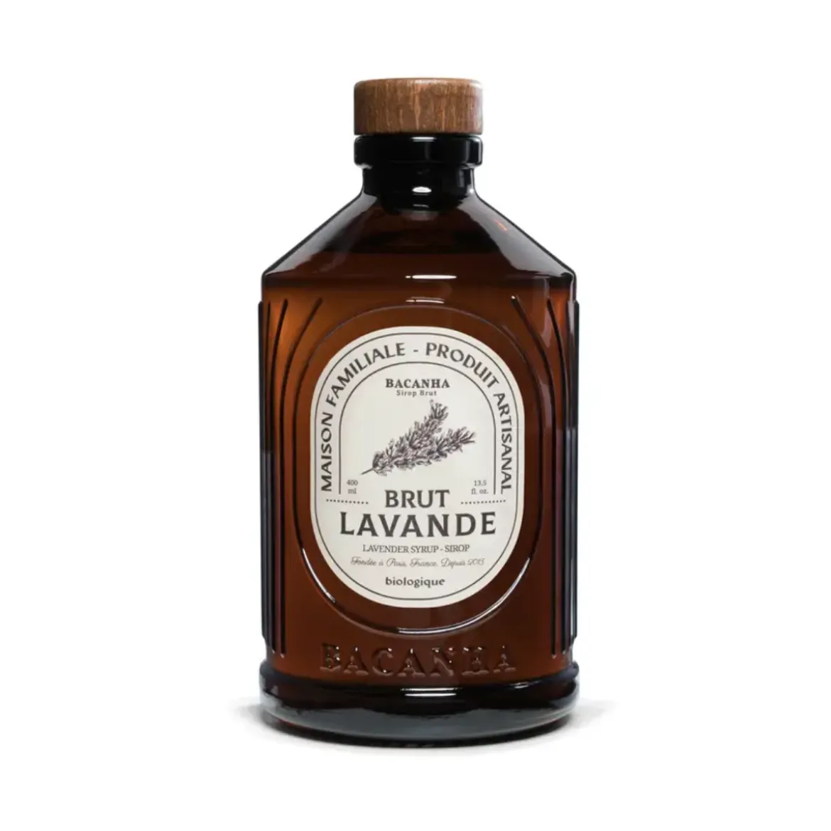 Sirop Brut de Lavande Bio - 400 ml
