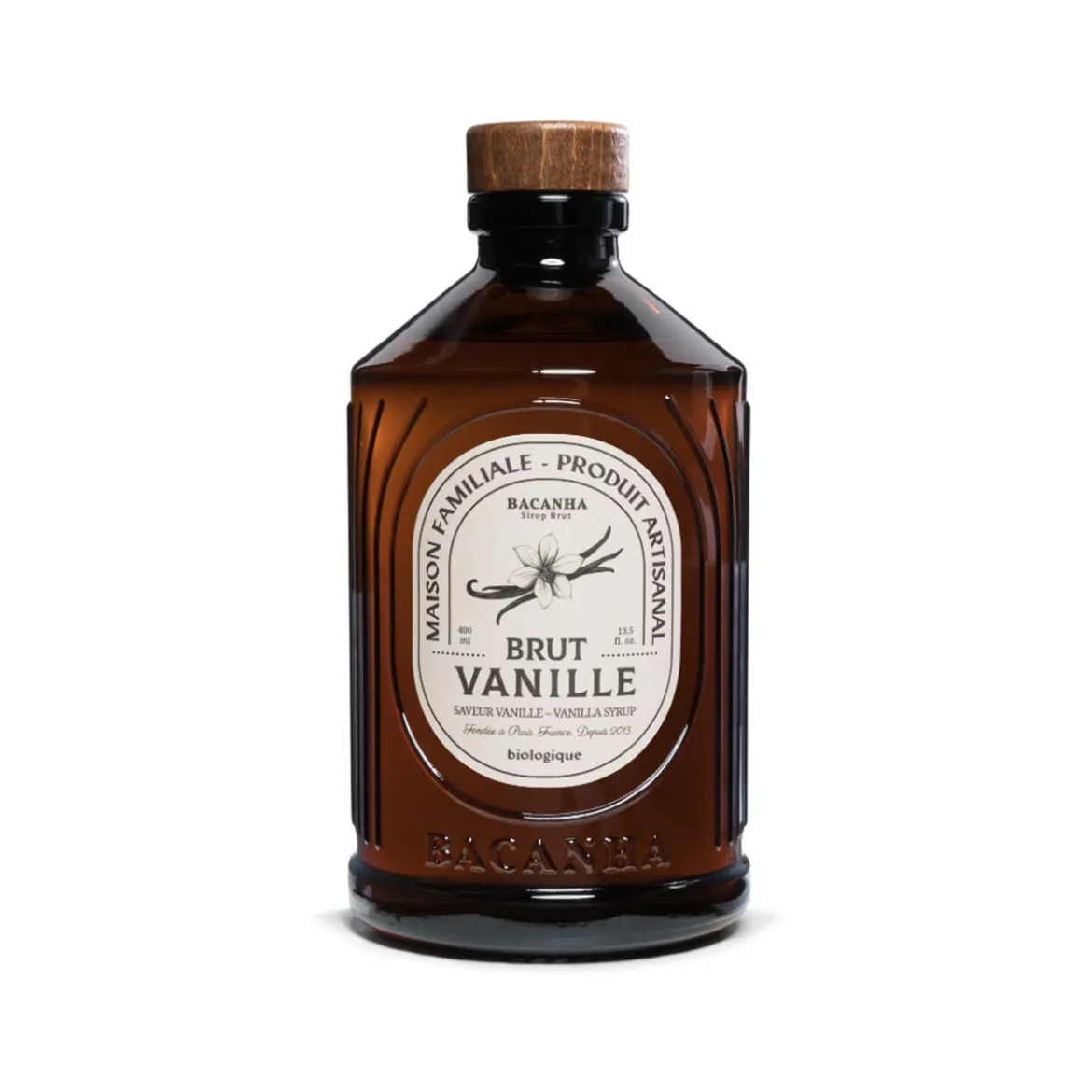 Sirop Brut de Vanille Bio - 400ml