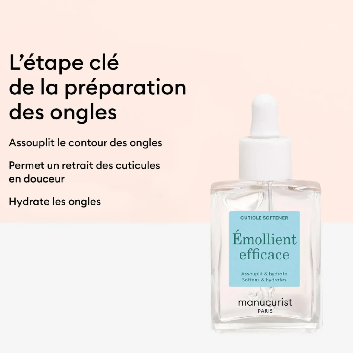 Soin des Ongles - Émollient Efficace - 15 ml