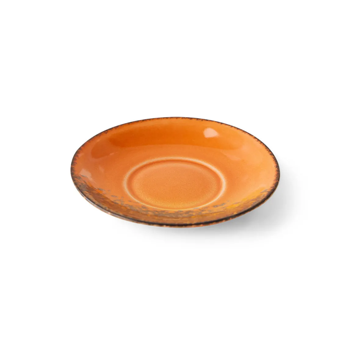 Soucoupe Light Roast 70's en Ceramique - 11.5 x 1.8 cm