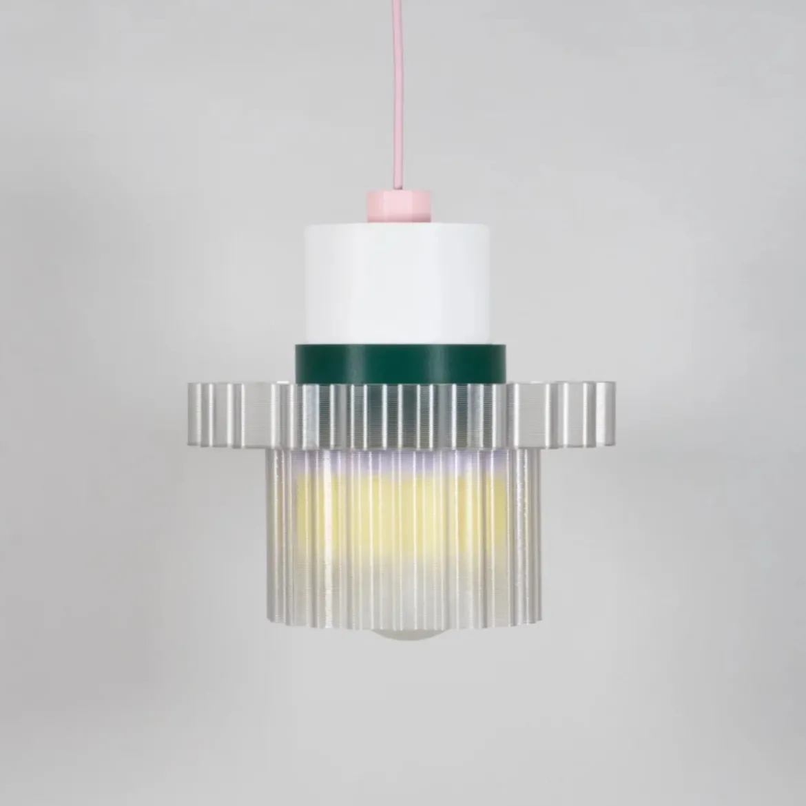 Suspension Gigi n°5 - Cable Rose