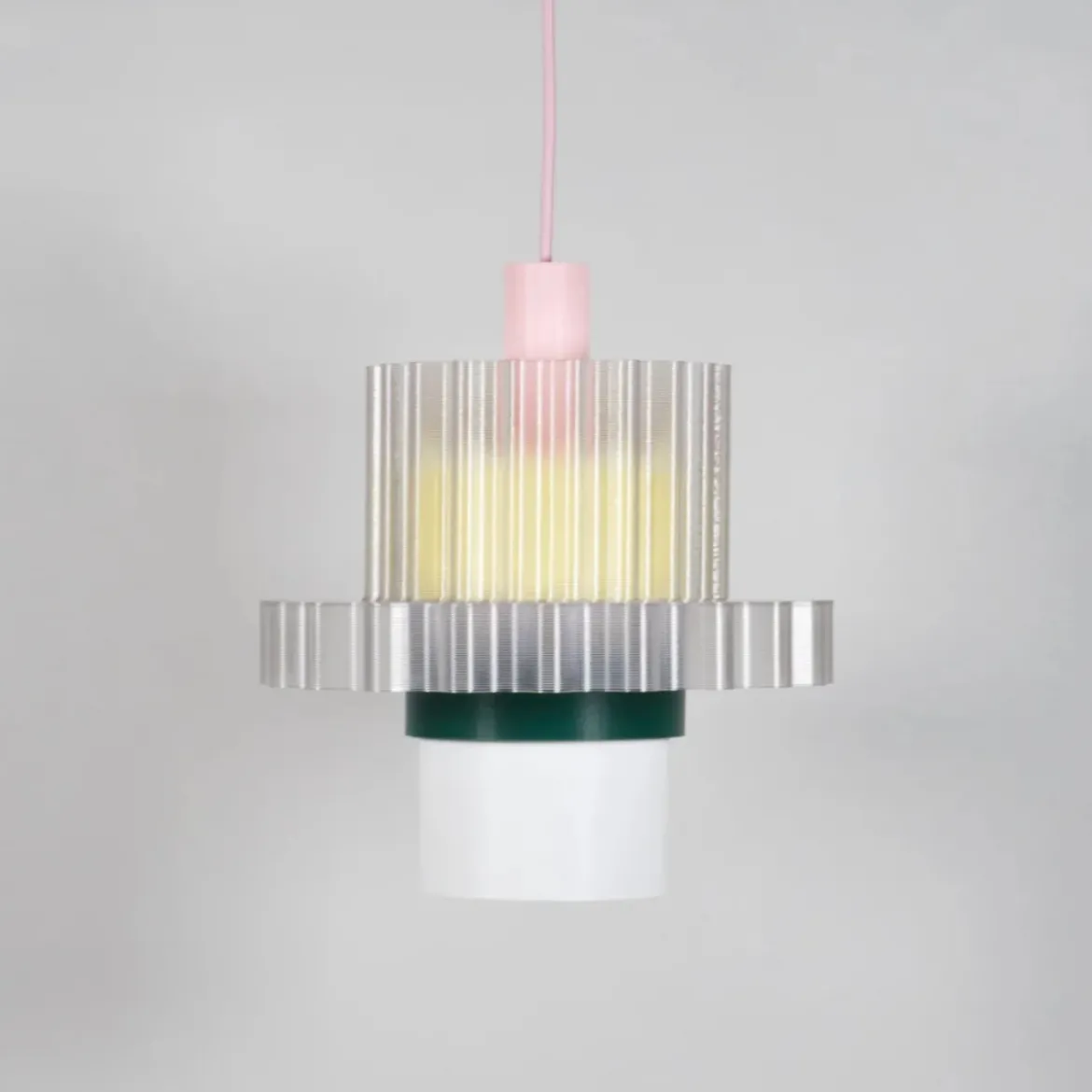 Suspension Gigi n°5 - Cable Rose