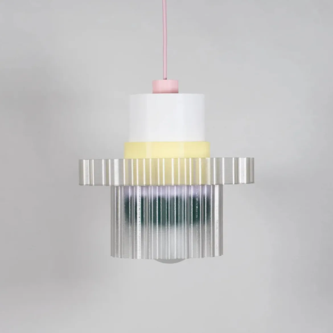 Suspension Gigi n°5 - Cable Rose