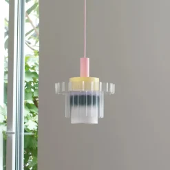 Suspension Gigi n°5 - Cable Rose