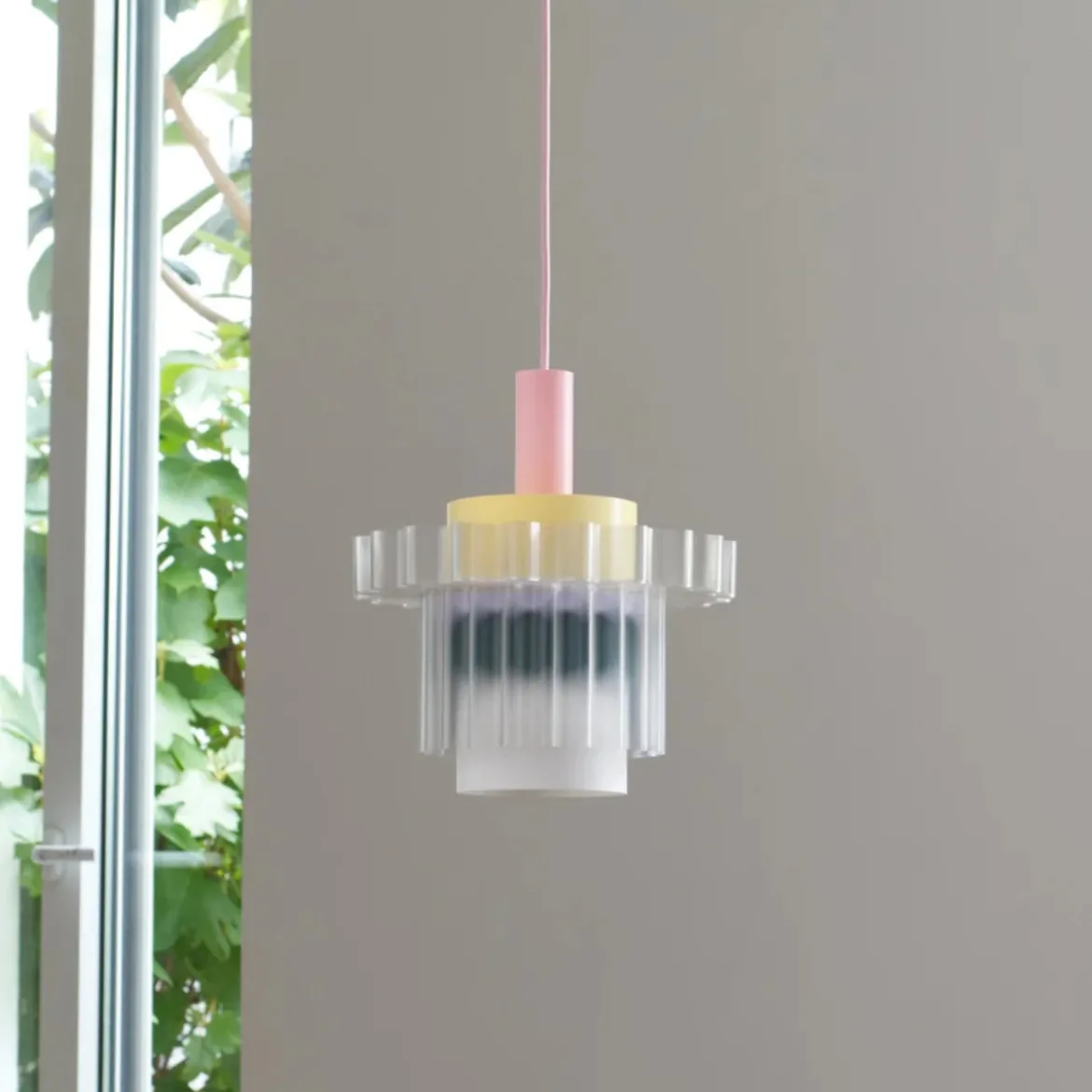 Suspension Gigi n°5 - Cable Rose