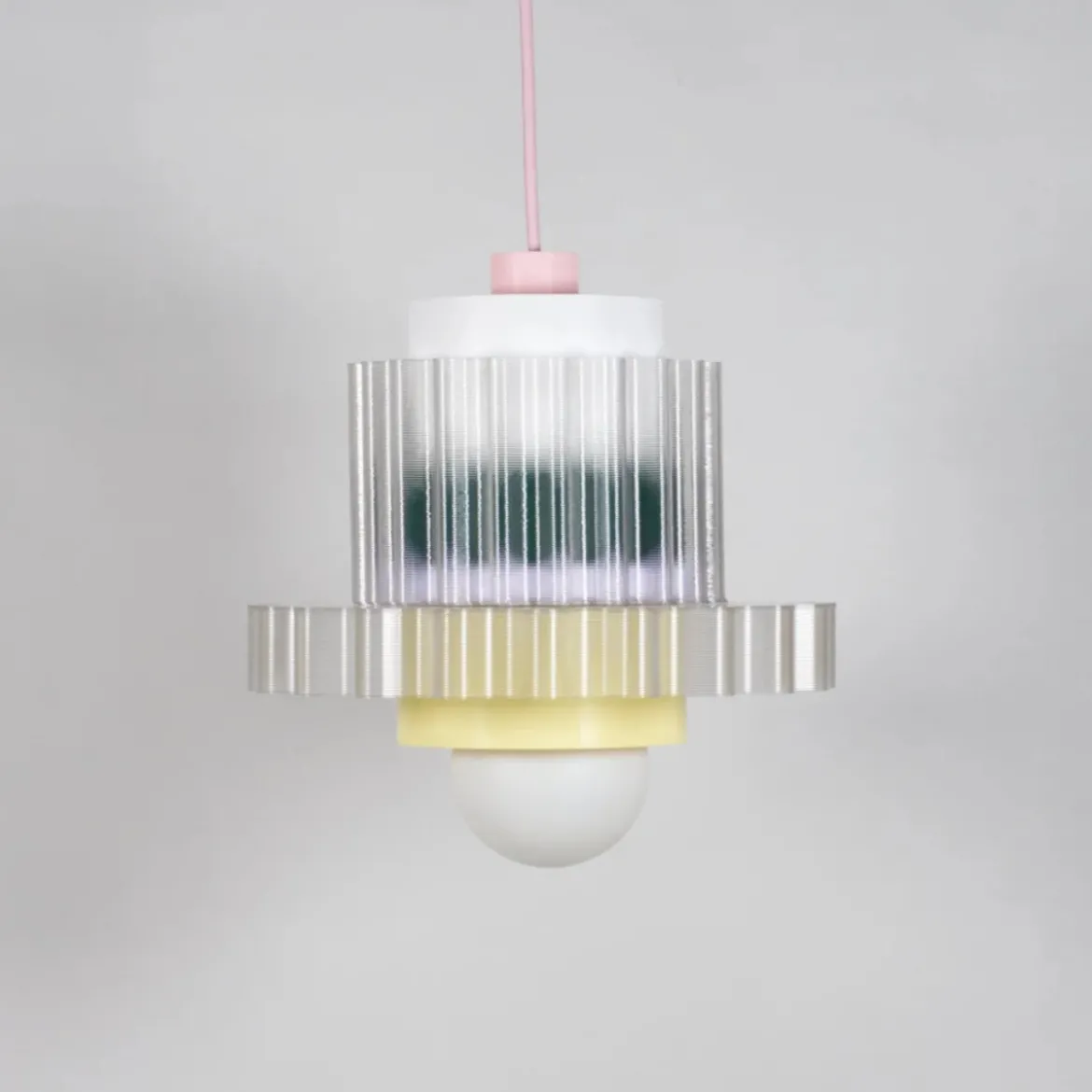 Suspension Gigi n°5 - Cable Rose
