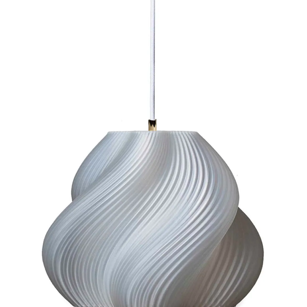 Suspension Soft Serve Pendant Brass