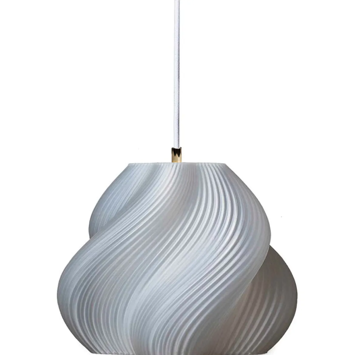 Suspension Soft Serve Pendant Brass