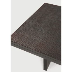 Table basse Grooves - Teck off Noir
