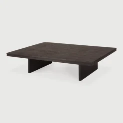 Table basse Grooves - Teck off Noir
