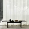 Table basse Polished Imperfect en acajou - Marron
