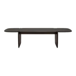 Table basse Polished Imperfect en acajou - Marron