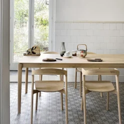 Table Bok en chêne - L 160 cm