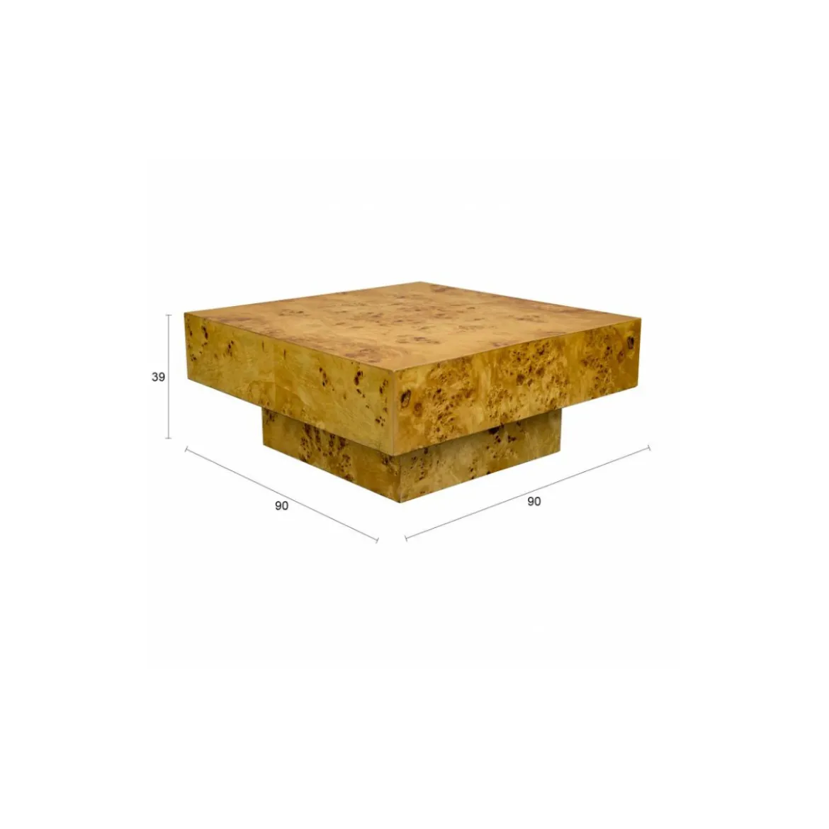 Table d'appoint Coffee Quinn - Natural