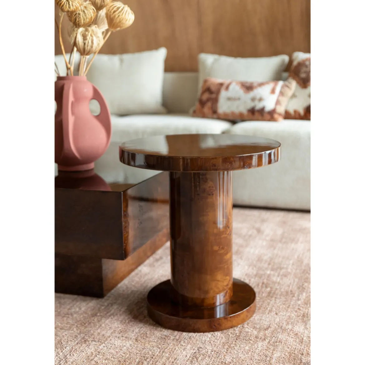 Table d'appoint Quinn - Walnut