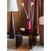Table d'appoint Vetro Set de 2 - Brown