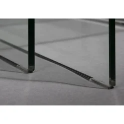 Table d'appoint Vetro Set de 2 - Transparent