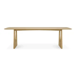 Table Geometric en chêne - L 250 cm