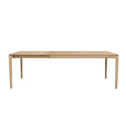 Table à rallonge Bok en chêne - L 160/240 cm
