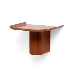 Étagère murale Korpus - l 35 x p 29 x h 21,5 cm - Brique Rouge