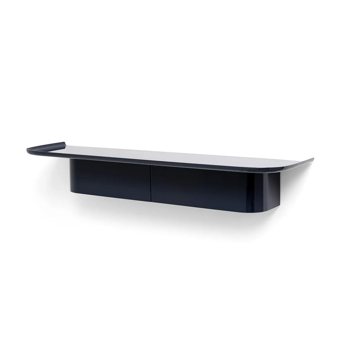 Étagère murale Korpus - l 90 x p 25 x h 14 cm - Bleu nuit