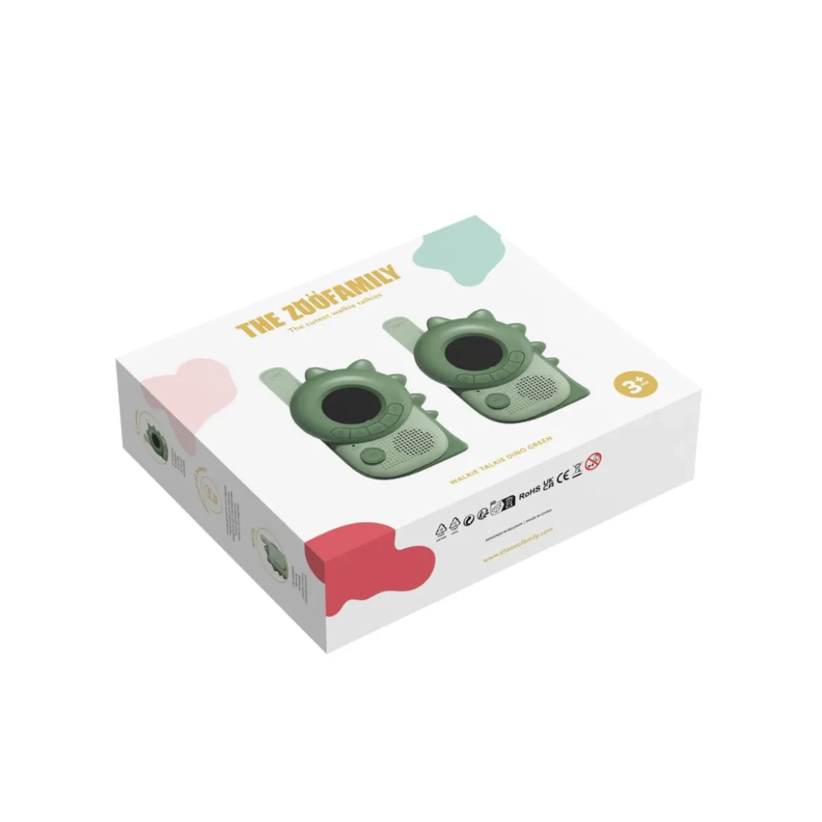 Talkie Walkie Zoo - Duo Dino Vert