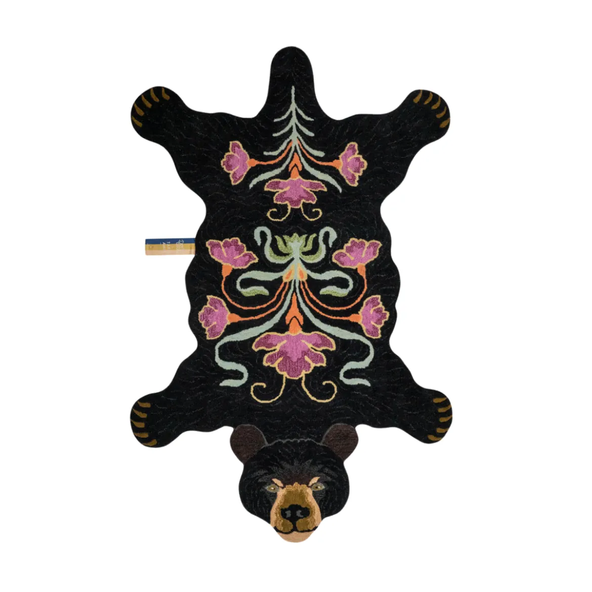 Tapis Blooming Black Bear XL