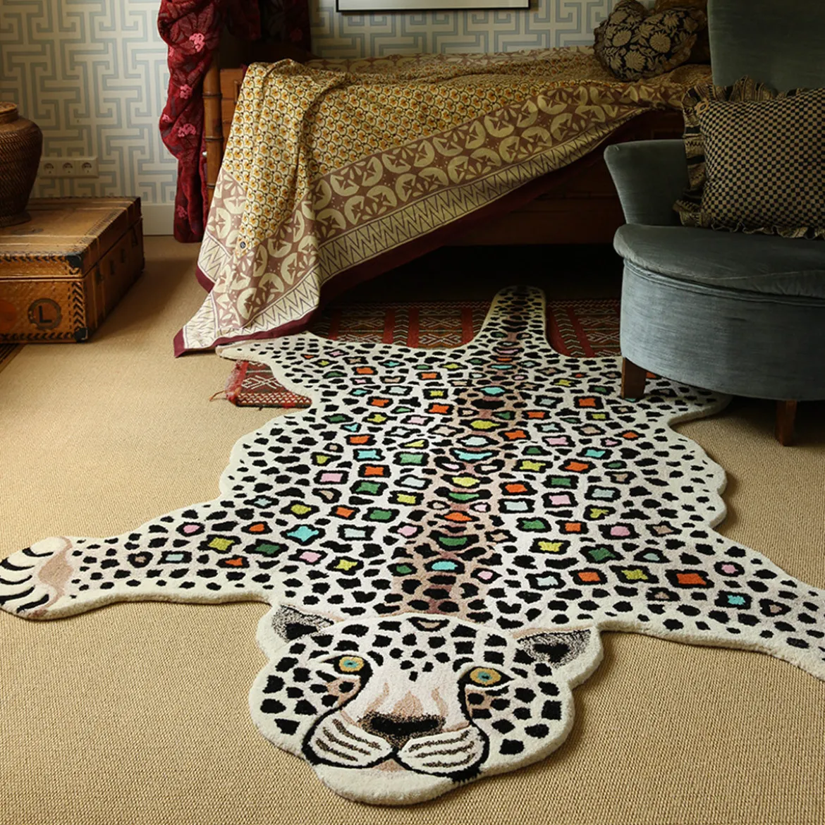 Tapis Disco Leopard