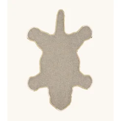 Tapis Floral Tigre blanc