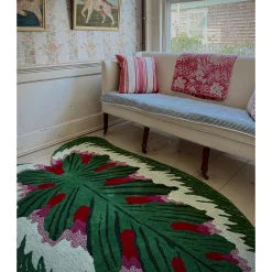Tapis John Derian - Feuille Ceriman