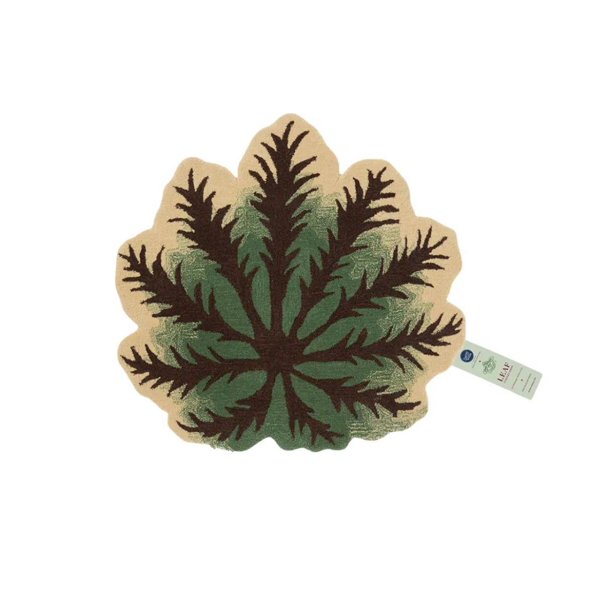 Tapis John Derian - Feuille Fatsia
