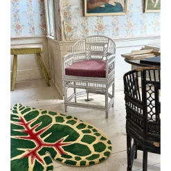 Tapis John Derian - Tapis Feuille de Croton