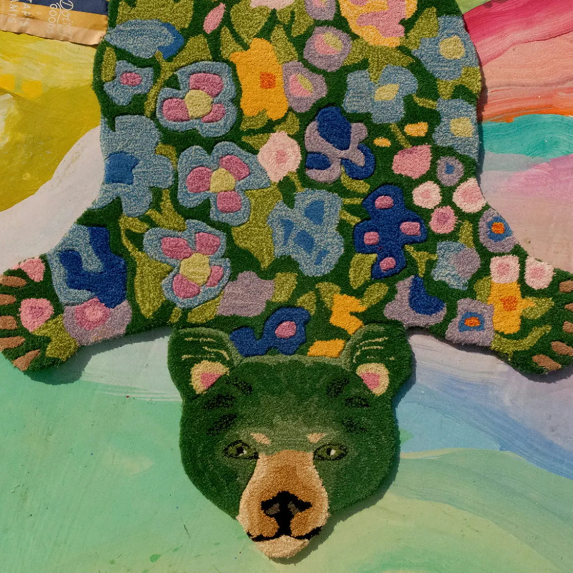 Tapis Josie Jardin Ours