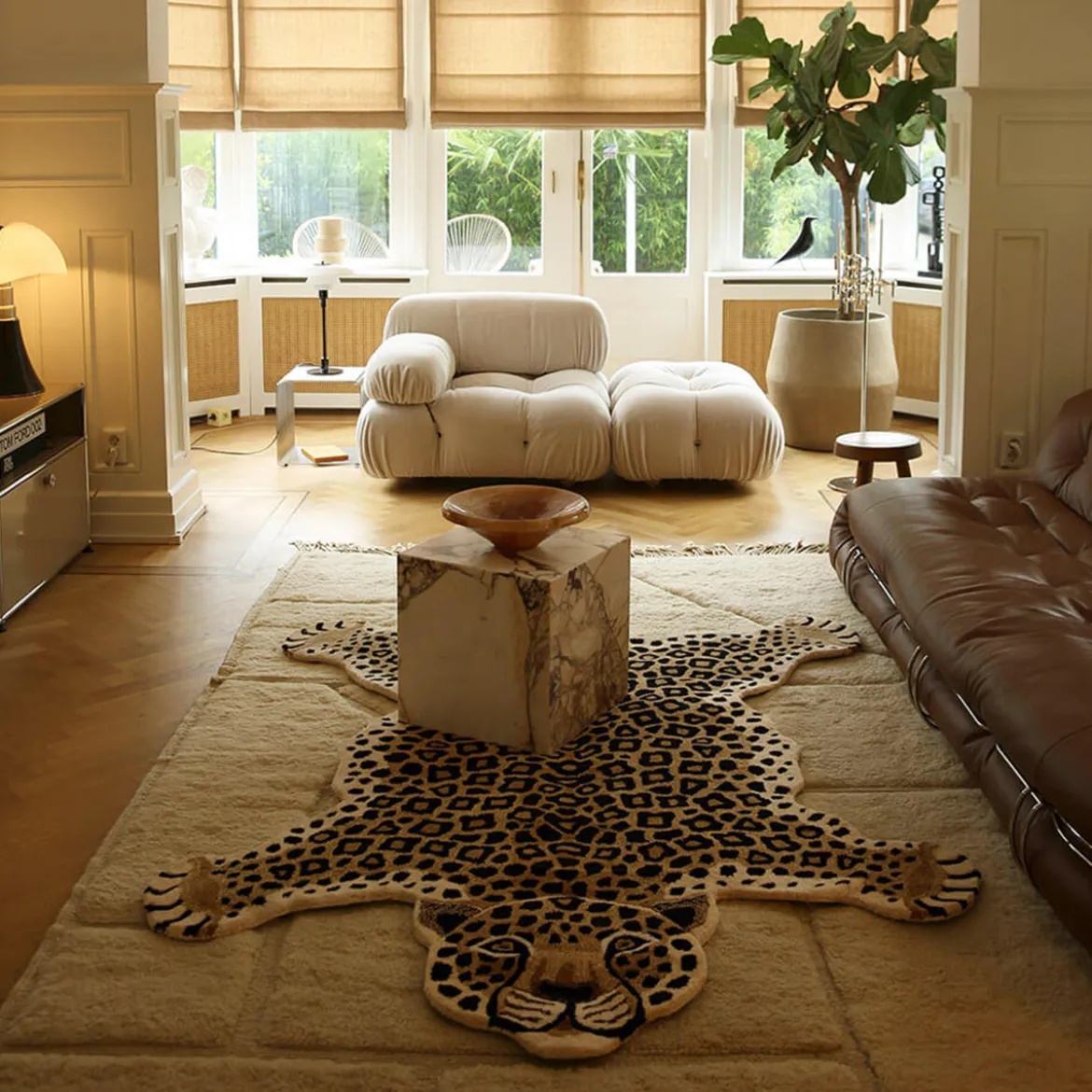 Tapis Loony Leopard