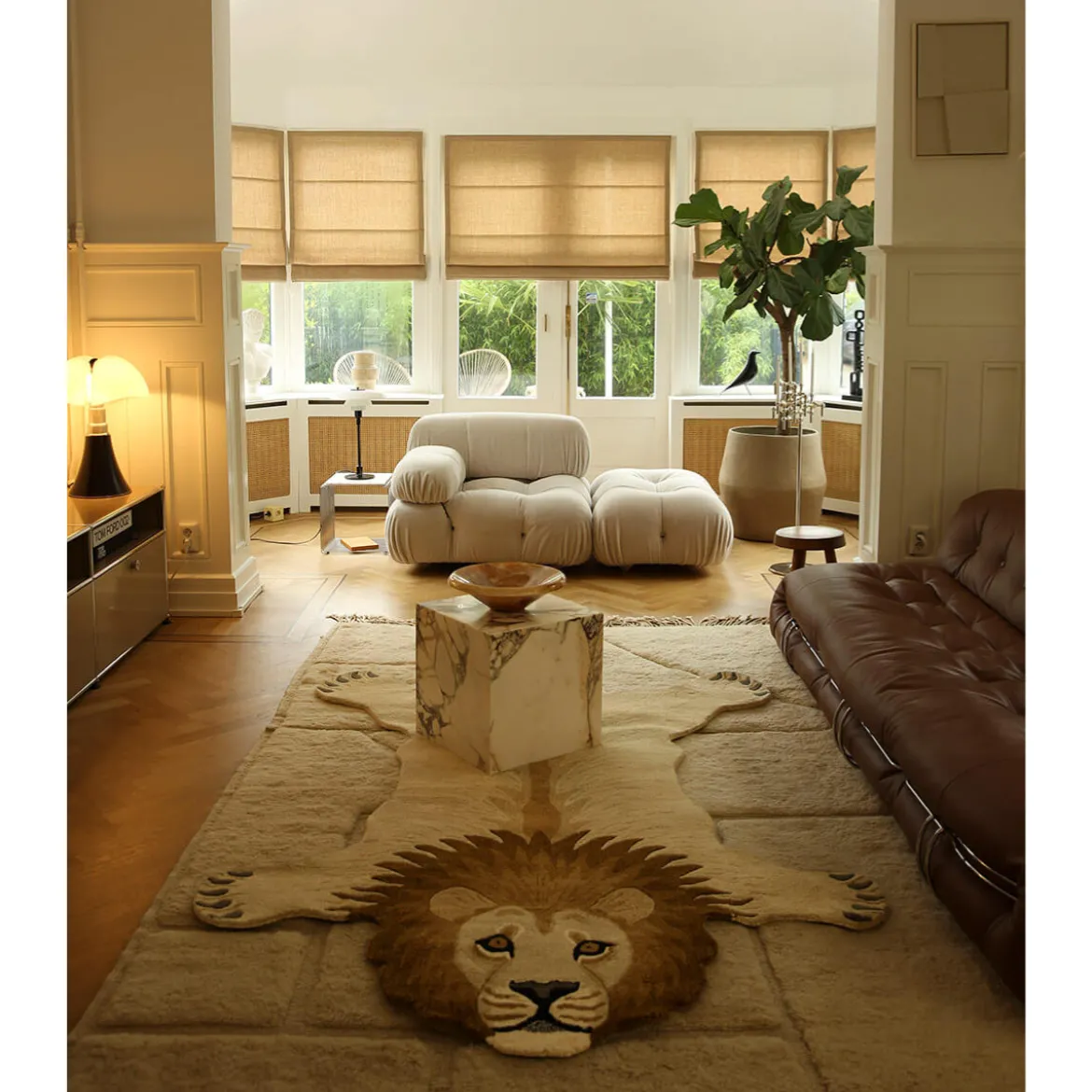 Tapis Moody Lion XL