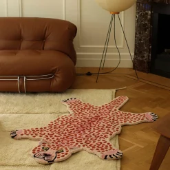 Tapis Pinky Leopard