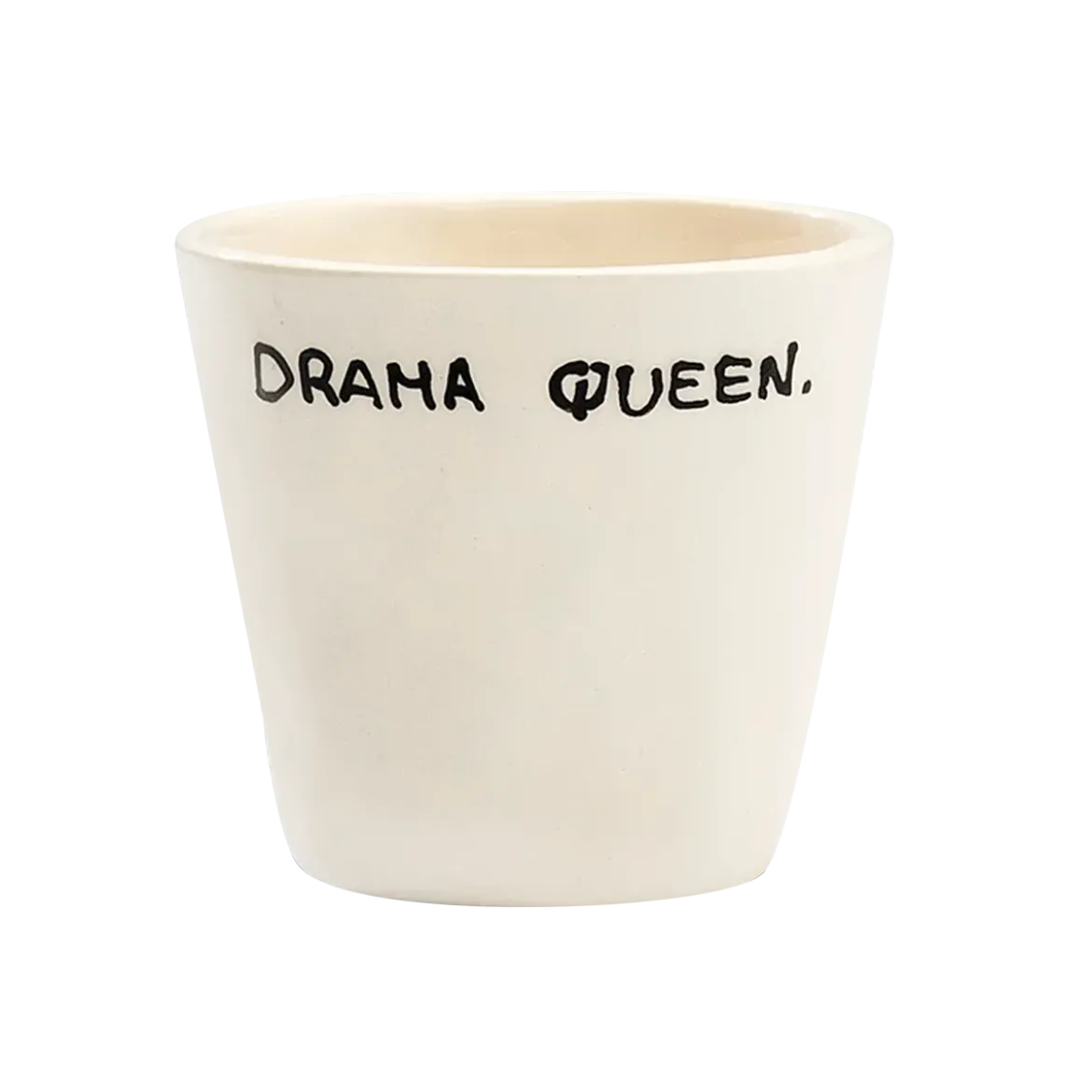 Tasse Expresso Drama Queen - Blanc