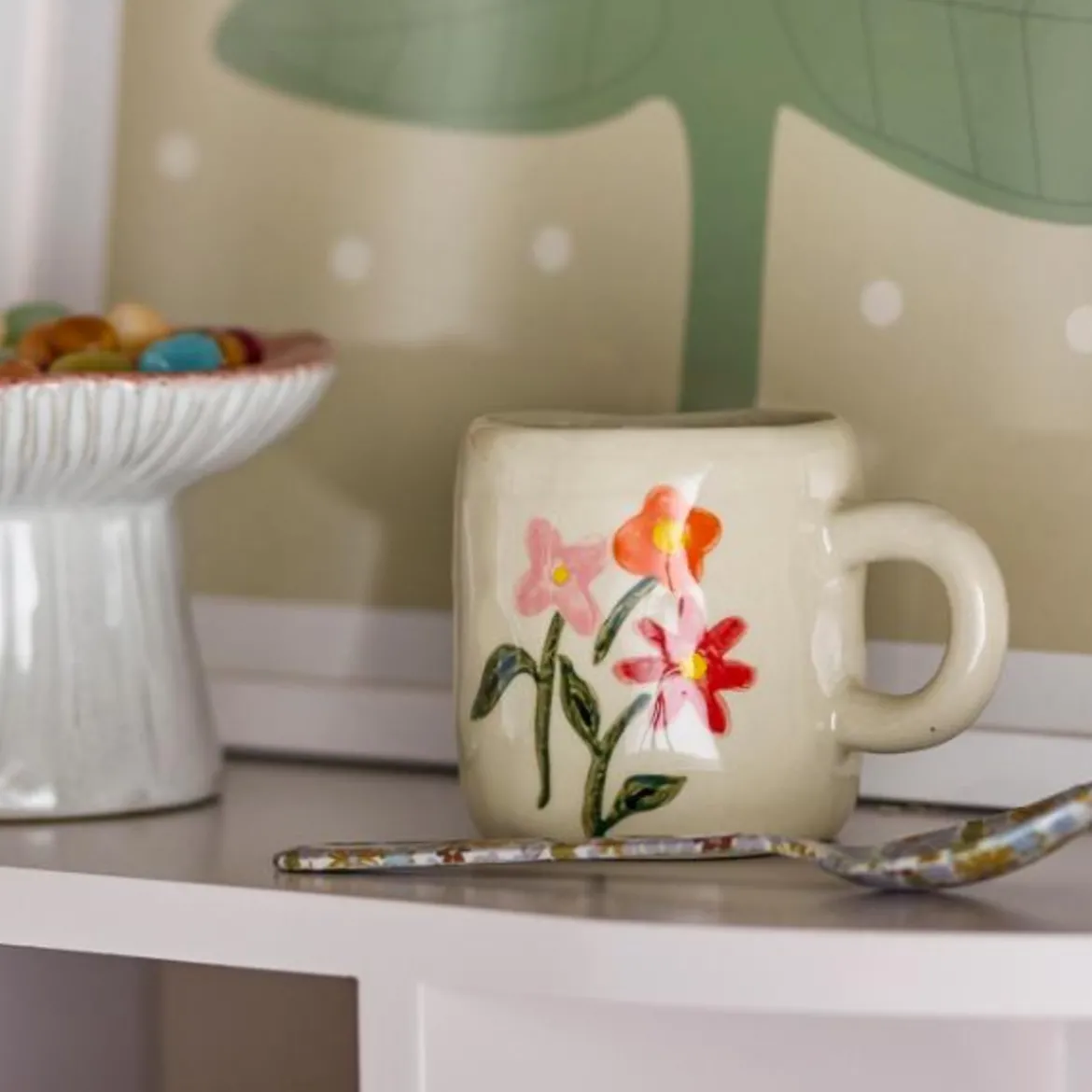 Tasse Millie Grès Blanc