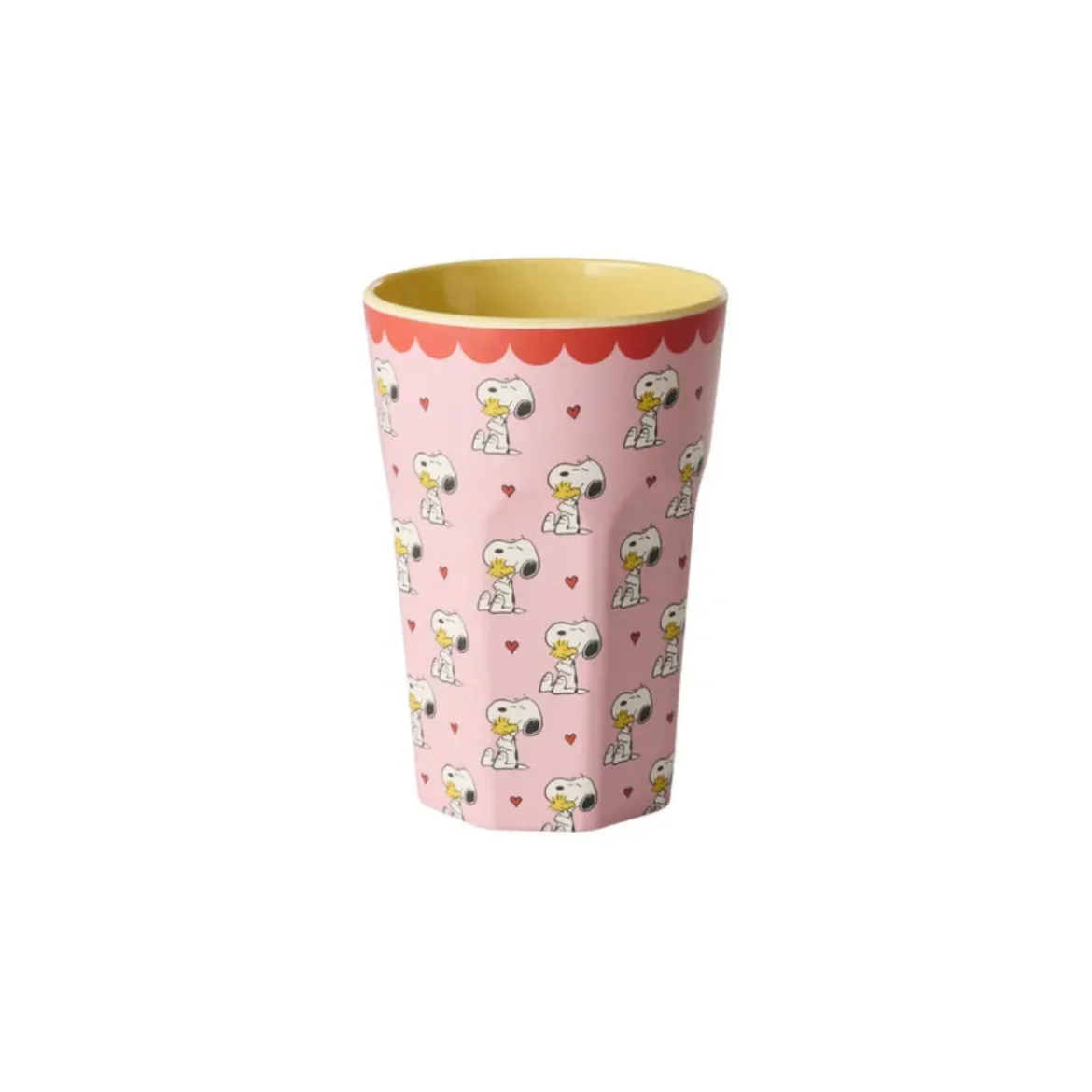 Tasse Snoopy en mélamine - Pink Tall 400 ml