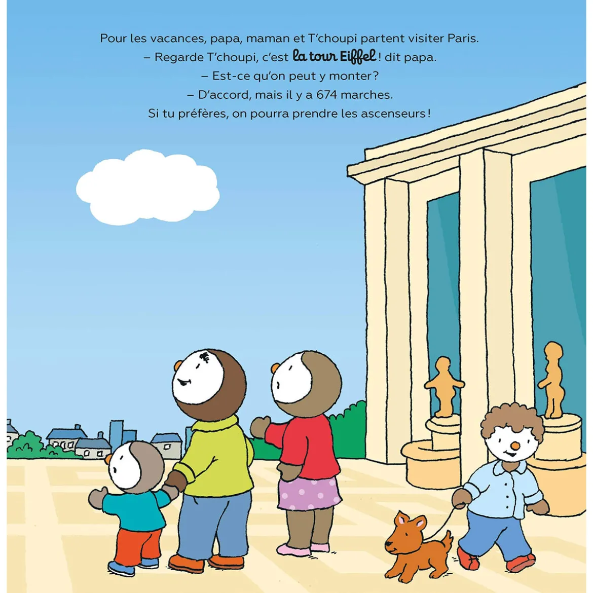 T'Choupi Visite Paris