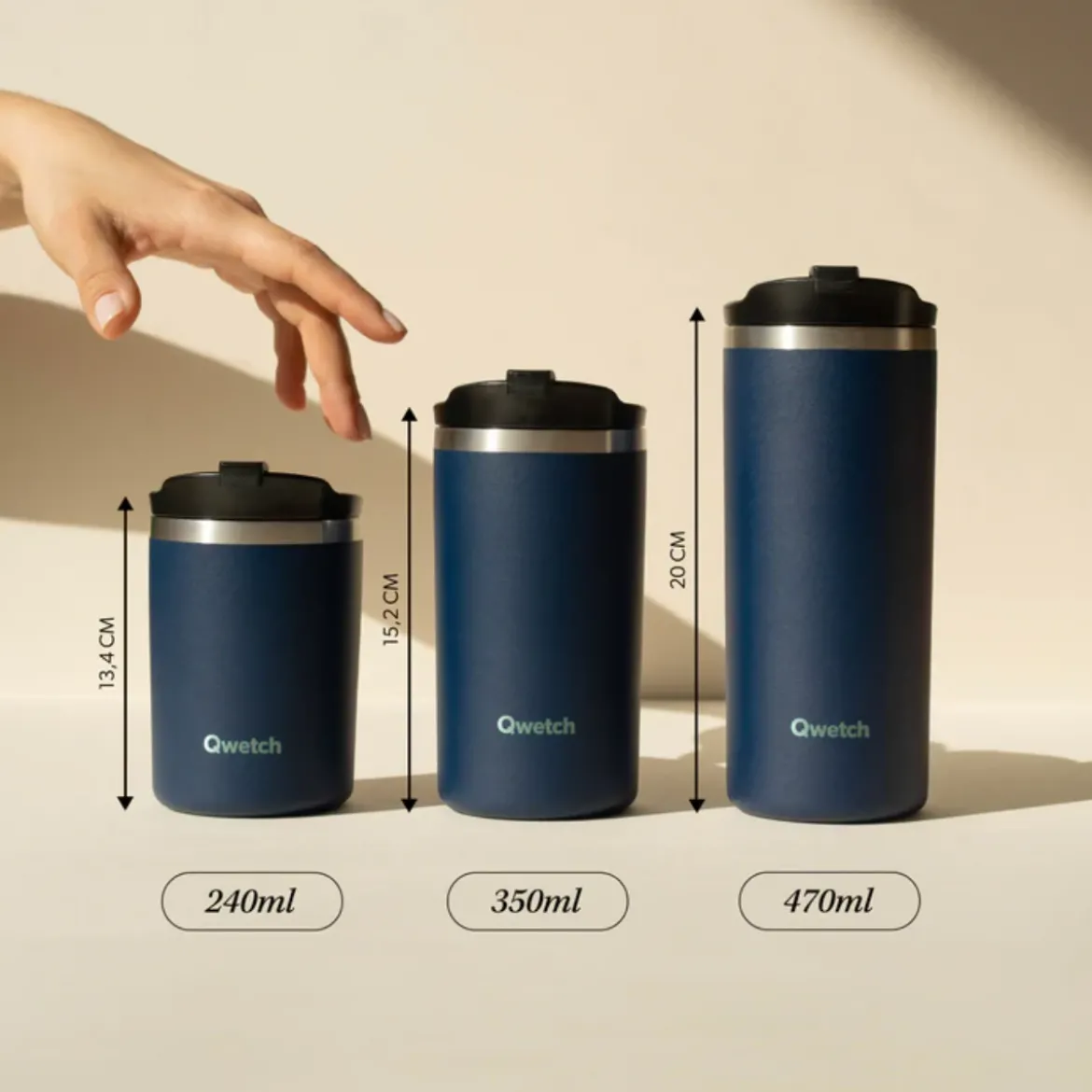 Travel Mug Isotherme - Matt Sable