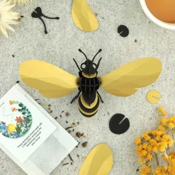 Trophée Origami Abeilles Ailes Dorées