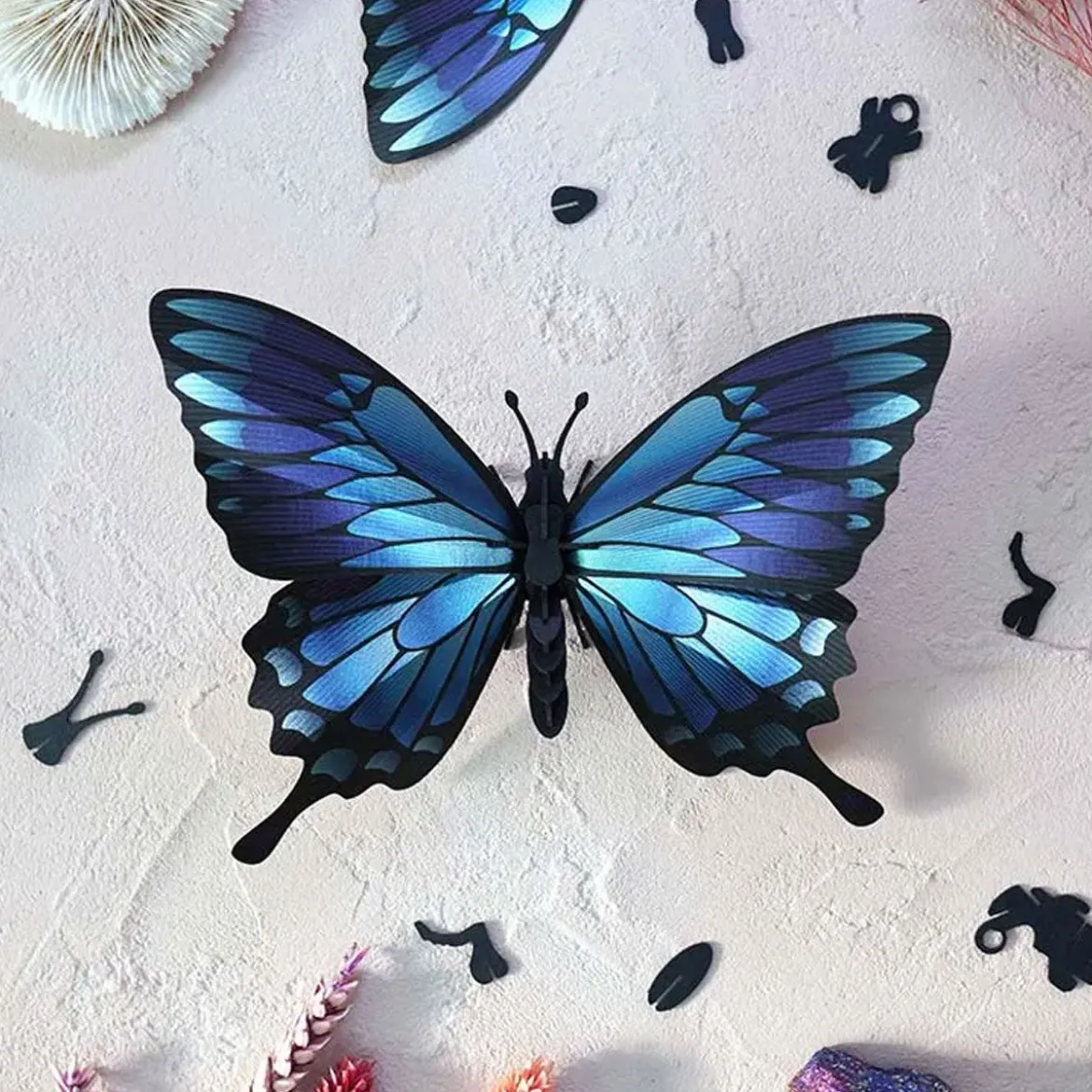 Trophée Origami Papilio Ulysses
