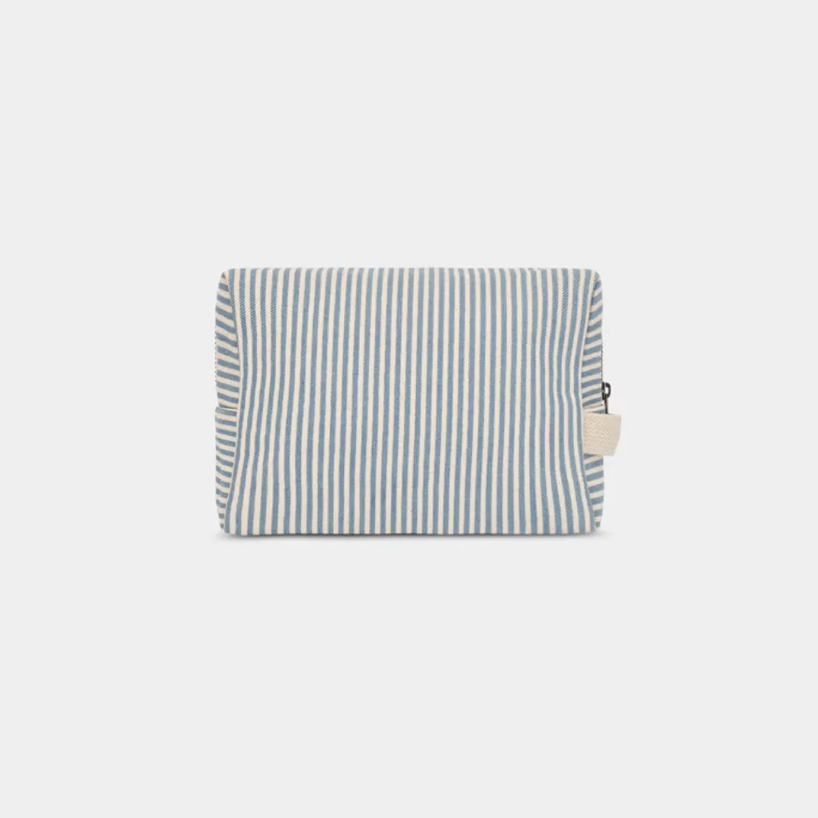 Trousse de toilette - Léon Rayures Fines Bleu