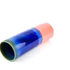 Vase Cylindre - Bleu foncé